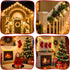 C9 25FT 25 C9 Minetom Clear Christmas String Lights, Blubs Bright & Warm Outdoor Christmas Lights, Long Life String