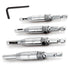 Self Centering Drill Bit Set, 4 PCS HSS Hinge Tapper Core Drill Bits, Woodworking Tools and Accessories