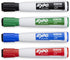 Expo Magnetic Dry Erase Markers with Eraser, Assorted Chisel Tip, 4 Count