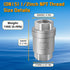 Boltigen 1/2 Inch NPT Thread Stainless Steel Spring Check Valve, Non-Return Horizontal Check Valve for Well, Pump, Tank