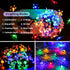 50 ITICdecor Solar Flower String Lights Outdoor Waterproof LED Solar Powered Fairy Lights for Garden, Fence, Patio