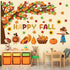 Fall Tree Bulletin Board Decorations for Classroom Autumn Thanksgiving Cutouts for School Home Decor