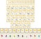 Bee Theme Bulletin Board Decoration, Educational Cards for Toddlers, Honeycomb Flash Cards for Preschool