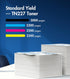 TN227 High Yield Toner Cartridge 4 Pack Replacement for Brother TN-227, Compatible with MFC-L3770CDW, HL-L3290CDW