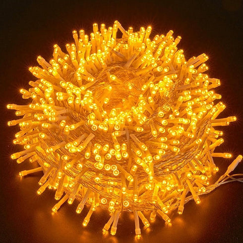 String Lights Battery Operated - 33 FT 80 LED Outdoor Indoor Fairy