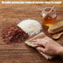 2 Pack 35.2 oz Lounsweer Total Shellac Flakes and Pure White Beeswax Polish for Home Wood Craft Decoration, Household