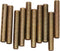Creative Hobbies ELY1097 Steel All Thread Lamp Pipe Nipples, 4 Inch Long, Yellow Zinc Coated, Pack of 10 Pieces