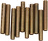 Creative Hobbies ELY1097 Steel All Thread Lamp Pipe Nipples, 4 Inch Long, Yellow Zinc Coated, Pack of 10 Pieces