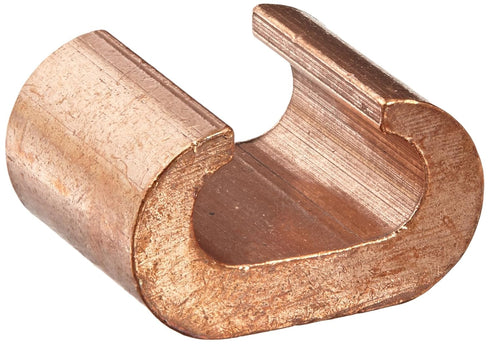 NSI CTH-44 Copper "C" Tap, 6 sol - 4 str Run, 4 sol - 4 str Tap, 7/16" Width, 13/16" Height