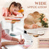 Sherr 7 Pcs Cute Fancy Pens for Women, Sparkly Glitter Pens, 10 Pcs Black Ink Refills, Pretty Gifts for Girls, Office,