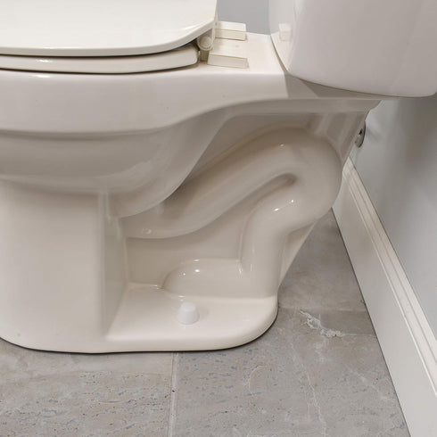 Plumb Pak PP835-30WHL 1-7/8" 4-3/8", Universal Round Toilet Push-On Bolt Caps, x White