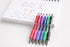 Writon Retractable Gel Pens, 12 Pack, Comfort Grip, 0.7mm Fine Point, Purple Ink