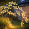 JJGoo Solar Garden Lights, New Upgraded 4 Pack Solar Swaying Starburst Light,