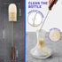 YZAHGDS 4 Set Set Set Set Hookah Brush Cleaning Kit Brushes Hookah | Bottle Cleaner Tube Pipe Cleaner | Premium