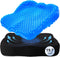 Thicken 19.7in Seat Cushion Gel, Large Cooling Cushion for Long Sitting, Pressure Relief for Office Chair, Wheelchair,