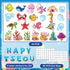 Tropical Fish Cutouts, Classroom Bulletin Board Decorations for Toddler Kids School Fishing Party Supplies