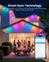100FT 24V 221 IP68 (100FT) KISUFU Permanent Outdoor Lights for House, Smart Outside Lights with Modes, App & Remote