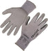 Ergodyne ProFlex 7024 Cut Resistant Work Gloves, ANSI A2, PU Coated Palms for Flexible No Slip Grip, Gray, Medium