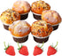 Joeabor Fake Cupcakes, Artificial Cupcakes for Display, Realistic Fake Food, Artificial Cake Fake