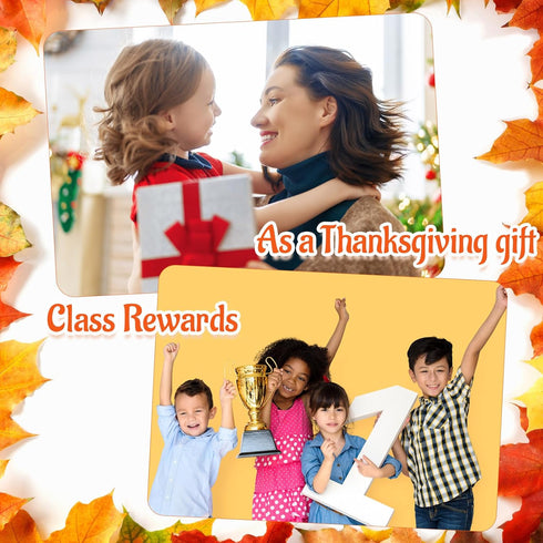 Harloon 48 Pcs Thanksgiving Pens, Bulk Fall Themed Ballpoint Pens, Autumn Maple Leaf Pumpkin Design for Party Favors