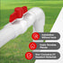 2PCS 2" PVC Ball Valve, SCH40 Slip PVC Water Pipe Valve with Easy Turn Red T-Handle for Swimming Pool & Irrigation