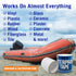White Waterproof Tape for Leaks, Heavy Duty Marine Grade Outdoor Seal Tape for Pools and Plumbing Repair