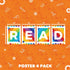 Sproutbrite Classroom Decorations - Reading Poster for Teachers, Bulletin Board & Wall Decor for Schools