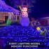 suddus 2 Pack 33ft Solar Fairy String Lights, 100 LED Blue Copper Wire for Outdoor Garden, Party Decorations