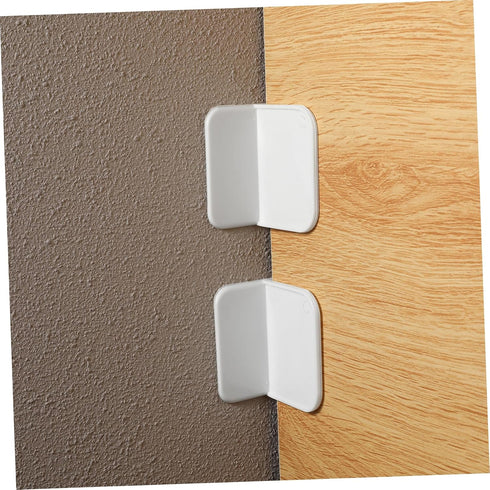 8pcs TEHAUX Furniture Wall Anchor Kit Secure Shelves Dressers Bookcases Tv Stands Adhesive Mounts Childproof
