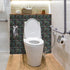 25Pcs Peel&Stick Mosaic Wall Tile Transfers for Home Decor, 4x4inch Waterproof Vinyl Splashback Sticker Tile Decal