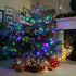 4 Pack 64FT 200LED 8 Dazzle Bright Christmas Mini String Lights, Total Batter Operated Waterproof Fairy Lights