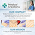 Medical Creations Suture Practice Kit: Silicone Suturing Pad, Tool Kit, Video Series by Board-Certified Surgeon