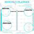 Monthly Planner 2025-2027, 8.5'' x 11'', 2-Year Planner from July 2025 to June 2027 with Inner Pocket