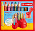 STABILO Multi-Talented Pencil Woody 3 in 1, Deskset of 15, 10 x Woody, 2 x Woody Pastel, 3 x Woody Duo