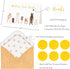 50 Count Crisky Dog Thank You Cards Nothing Butt Thanks Gold Foil Funny Thank You Cards with Envelopes & Stickers
