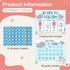 HJLLOQR 20 432 1 8x10 A09 Under the Sea Animals Potty Training Sticker Chart for Toddlers Boys Girls, Potty Charts