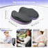Hsiock Seat Cushion for Office Chair High Density Memory Foam for Long Sitting, Non Slip Bottom Seat Cushion