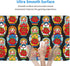 Hwxzupm 16x29.5 Inch Russian Nesting Dolls Matryoshka Gaming Mouse Pad Large - Non-Slip Desk Mat with Stitched Edges
