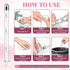 1.5ml 60 Pack Disposable Vaginal Applicator Injector Vaginal Cream Applicators with Dosage Measurements, Fit Most