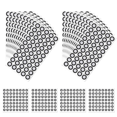 Fukaisu 1224pcs 3D Scanning Markers, High Reflective Scanner Tracking Dots Scanning Reference Point