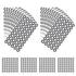 Fukaisu 1224pcs 3D Scanning Markers, High Reflective Scanner Tracking Dots Scanning Reference Point