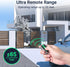 CreaCity M12 4-Button (2-Pack) Remote Control Transmitter for Swing/Sliding Gate Opener, Compatible with Lockmaster