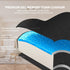 Tailbone Cooling Gel Seat Cushion for Long Sitting - Memory Foam Chair Pillow for Sciatica Pain Relief - Orthopedic Gel