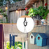 FSAH 36 1 PCS Q-Hanger Hooks with Safety Buckle, Windproof Screw Hooks for Outdoor String Lights Hanging Christmas