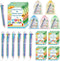 Ukontagood 50 Sets End of School Year Student Gift Bundle, Summer-Themed Pens &
