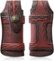 Omesio Pocket Knife Sheath Big (L) - 5.28" Leather Knife Sheath for Belt, Horizontal Carry, Brown Leather for Folding