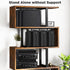 Zannaki Accordion File Organizer with Binder, Portable 24 Pockets Expanding File Folder with Handle
