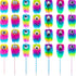 Yexiya 28 Pieces Rainbow Fun Pens for Kids, Fluffy Novelty Pens for Party Favors & School Supplies