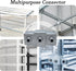 8 25mm 3 3-3.5mm Pcs Straight Line Way Square Tube Connector, Aluminum Alloy Tubing Corner Coupler, Pipe Fixed Joint