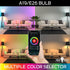 Bulb, 16,000,000 1-Pack, 9 Monster Multi-Color and Warm-White LED Light Lighting Possibilities, Customizable with App